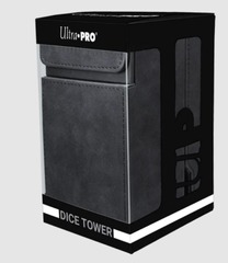 Ultra Pro Alcove Tower Dice Rolling & Storage - Jet Black